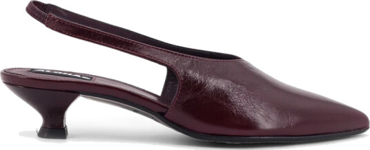 ALOHAS Eros Leather Pumps |Burgundy |36