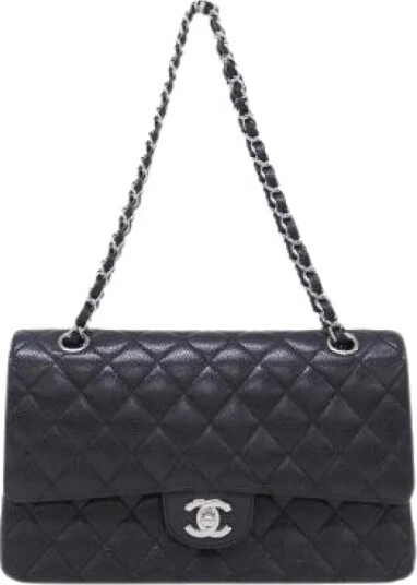 Chanel Vintage, Dame, Pre-owned, Svart, ONE SIZE,