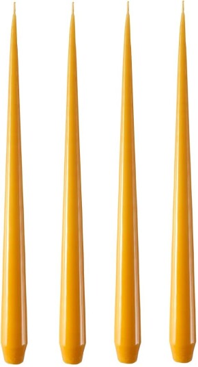 ester & erik lys 4 stk. lakket honey balm 42 cm