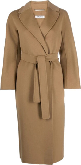 Max Mara Dame Frakker Brun 3XS, Max Mara Dame Frakker Brun 3XS,