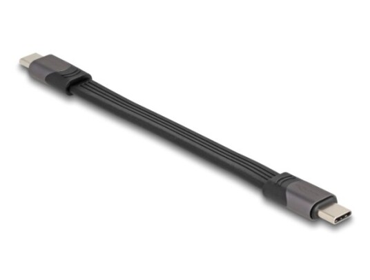 Delock Usb 40 Gbps Fpc-Båndkabel Usb Type-C Til Usb Type-C 15 Cm Pd 3.0 100 W E-Marker