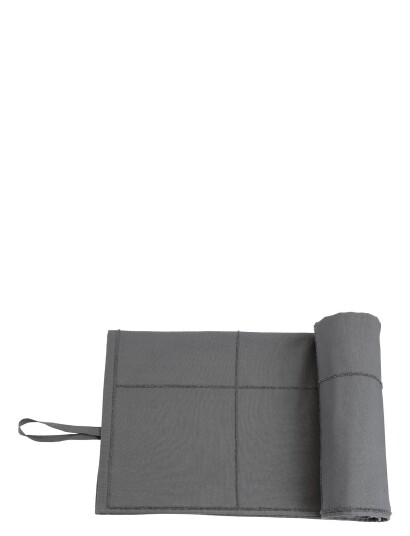 The Organic Company Calm Towel To Go Grey The Organic Company 110 DARK GREY ONE SIZE