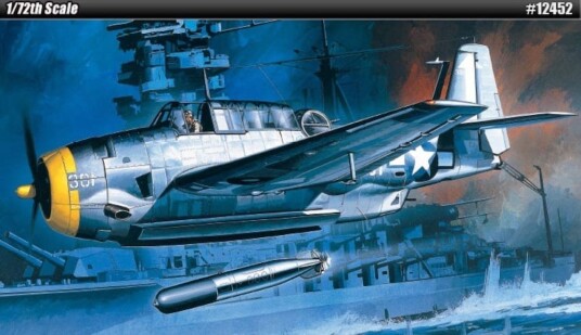 Academy 1/72 USN Torpedo Bomber TBF-1 Avenger Academy 1/72 USN Torpedo Bomber TBF-1 Avenger
