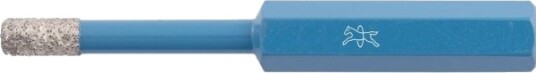 Pferd Tools Dpd 5 Fl Hex 68300112 Diamantbor 5 Mm, 1 Stk