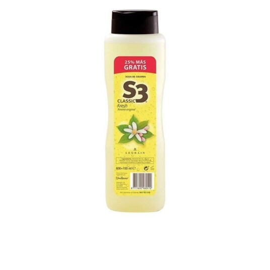 S3 Dame Parfyme S3 Classic Fresh Edc 600 Ml + 150 Ml S3 Dame Parfyme S3 Classic Fresh Edc 600 Ml + 150 Ml