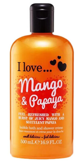 I love… Mango & Papaya 500 ml Badeskum badesalt