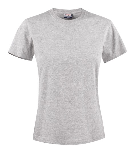 Printer Heavy T-shirt Lady T-skjorte Gråmelert Gråmelert