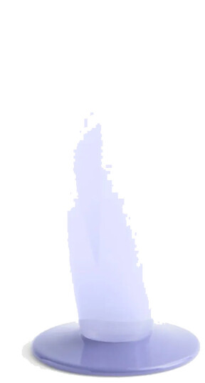 HAY Conical vase Light blue lavender blue small HAY Conical vase Light blue lavender blue small