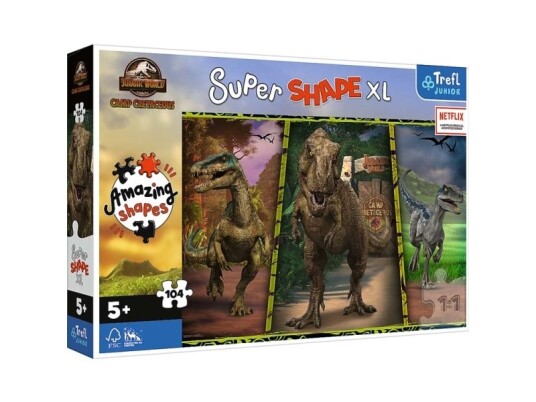 Trefl 50020 104 Stykker Dinosaurer 5 År Trefl 50020 104 Stykker Dinosaurer 5 År