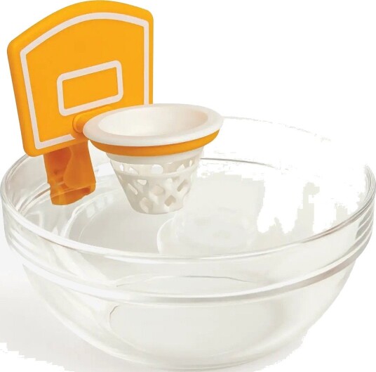 OTOTO Egg Separator - Dunk N Egg - ORANGE & WHITE - H10.5 cm OTOTO Egg Separator - Dunk N Egg - ORANGE & WHITE - H10.5 cm