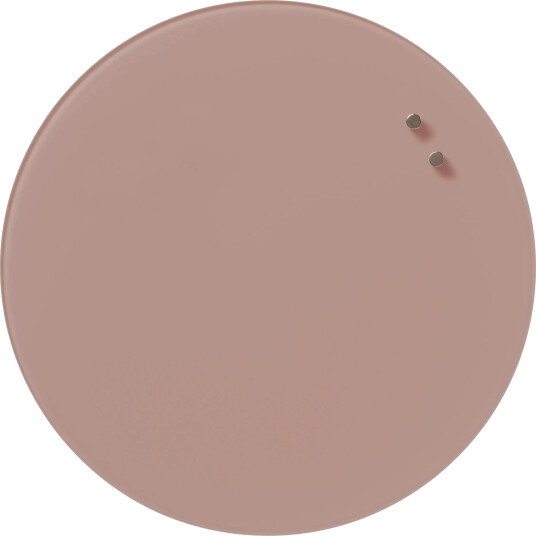 Magnetisk Naga Glastavle Cirkel Ø35 Cm Rosa Magnetisk Naga Glastavle Cirkel Ø35 Cm Rosa