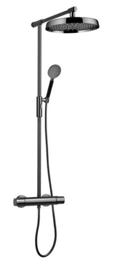 Tapwell Arm300-150 Takdusj Black Chrome