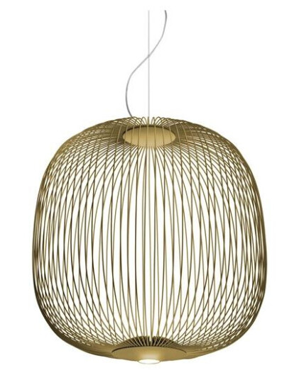 Foscarini My Light Spokes 2 Taklampe Gold Foscarini My Light Spokes 2 Taklampe Gold