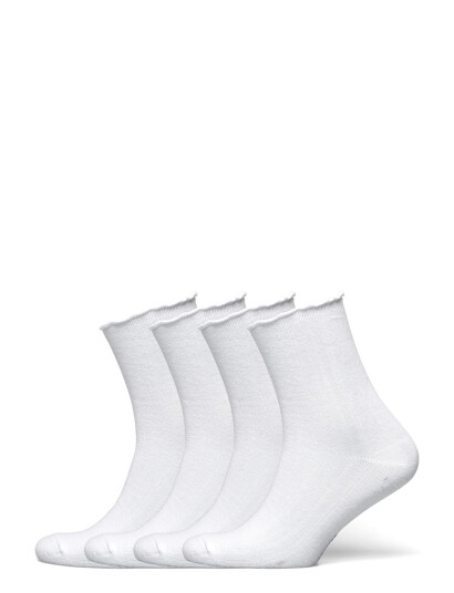 Rosemunde Rhatlanta Socks - 4-Pack - White - 39/41