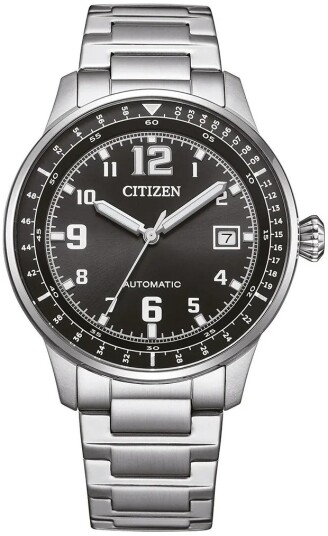 Citizen Herreklokke NJ0190 51E Urban Sort/Stål Ø40 mm Citizen Herreklokke NJ0190 51E Urban Sort/Stål Ø40 mm