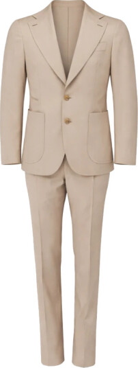 Franzese Collection Herre Dress Beige 4XL,