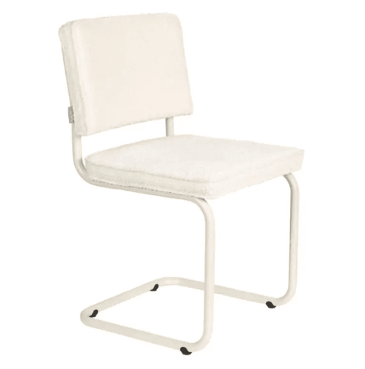 Zuiver Ridge soft stol off white
