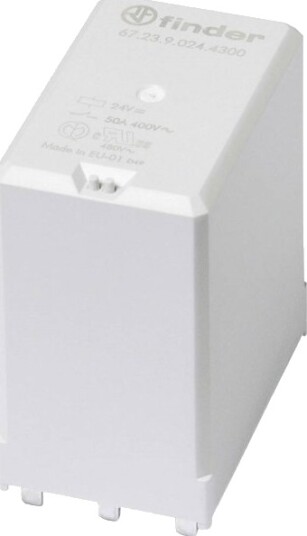 Finder 67.23.9.024.4500 Printrelé 24 V/Dc 50 A 3X Bryter