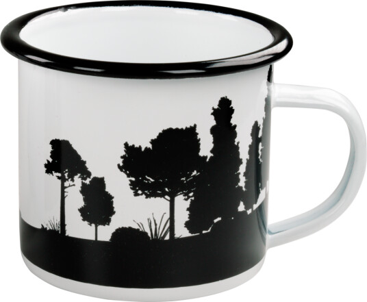 Hällmark Enamel Mug Large White OneSize