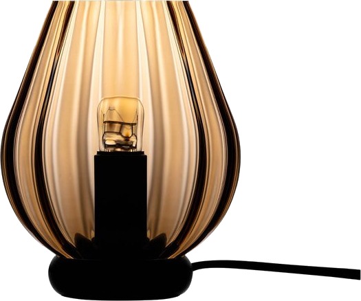 Magnor Rocks bordlampe 16,5 cm caramel