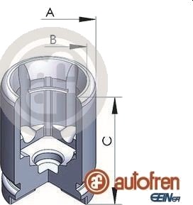 Autofren Seinsa Stempel bremsecaliper AUTOFREN SEINSA D025319