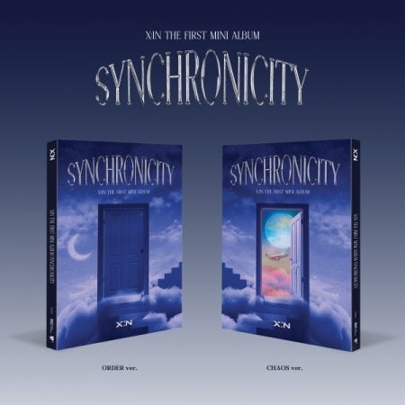 X:IN Synchronicity Random Cover Incl. 80pg Photobook, 2 Photocards, Postcard + Message Ticket CD X:IN Synchronicity Random Cover Incl. 80pg Photobook, 2 Photocards, Postcard + Message Ticket CD