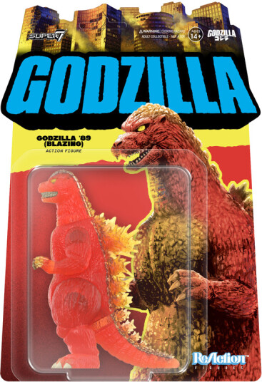 Toho ReAction Figures Wv9 Godzilla 1989 Blazing
