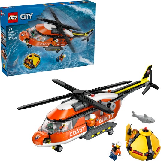 Lego City Kystvakthelikopter 60503 Byggeleke
