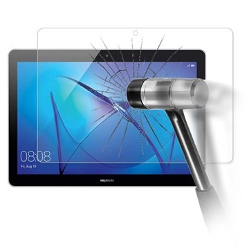 Huawei MediaPad T3 10 Beskyttelsesglass 9H, 0.3mm Klar Huawei MediaPad T3 10 Beskyttelsesglass 9H, 0.3mm Klar