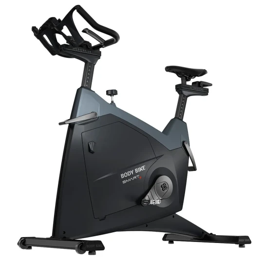Body Bike Smart+ i grå treningssykkel av høy kvalitet. Spinningssykkel for både profesjonell og hjemmebruk Body Bike Smart+ i grå treningssykkel av høy kvalitet. Spinningssykkel for både profesjonell og hjemmebruk