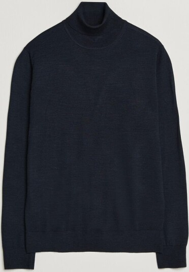 Tiger of Sweden Nevile Extra Fine Merino Polo Light Ink