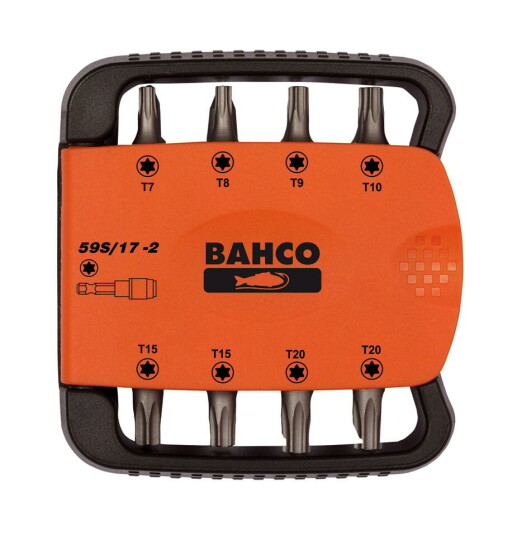 Bahco Bitssett 17del Torx T7-T40 59s/17-2
