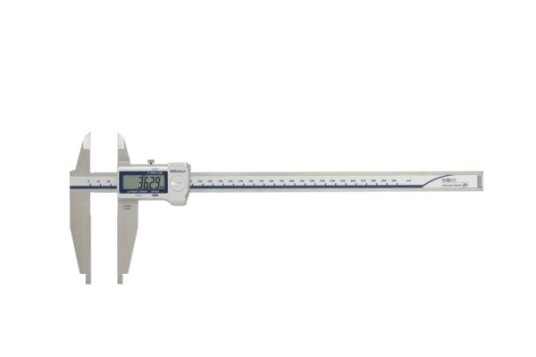 Mitutoyo Skjutmått 551-331-20 Med Rundade Mätytor 0-300mm, 0,01mm Standardskänklar, Ip67, Datautgång Mitutoyo Skjutmått 551-331-20 Med Rundade Mätytor 0-300mm, 0,01mm Standardskänklar, Ip67, Datautgång