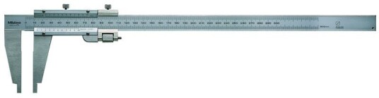 Mitutoyo Nonieskjutmått 160-127 Med Rundade Mätytor 0-300mm, 0,02mm, Finjustering Mitutoyo Nonieskjutmått 160-127 Med Rundade Mätytor 0-300mm, 0,02mm, Finjustering
