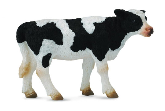 Figur Collecta Friesian kalv 7,5 cm Figur Collecta Friesian kalv 7,5 cm