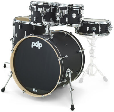 DW PDP CM5 Standard Satin Svart DW PDP CM5 Standard Satin Svart