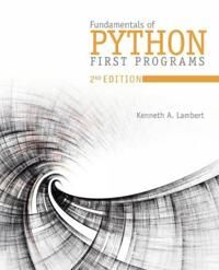 Lambert Kenneth Fundamentals of Python