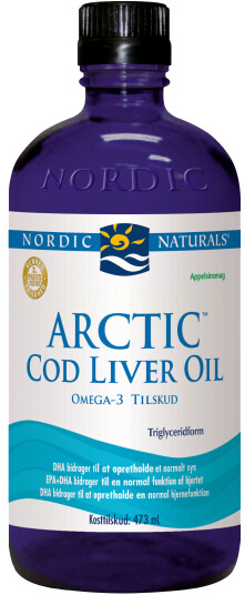 Nordic Naturals Torskelevertran m. appelsin 473 ml
