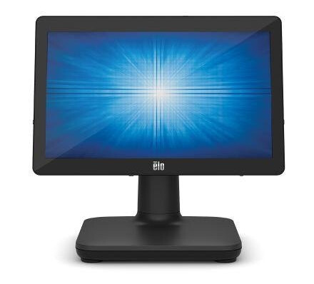 ELO EloPOS System 15-inch wide Win 10 Core i3 4GB RAM 128GB SSD Projected Capacitive 10-touch Zero-Bezel Antiglare Black I/O Hub Stand