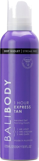 Bali Body Deep Violet Express Self Tan 225 ml