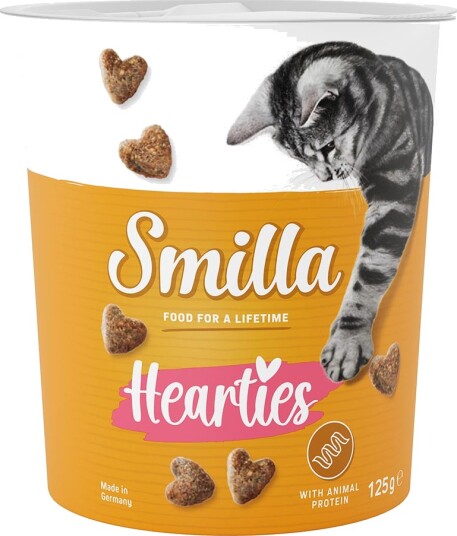 Smilla Hearties Kattesnacks 125 G