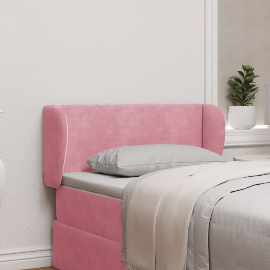 Hodegjerde Øre Rosa 40 x 23 x 6 cm Fløyel