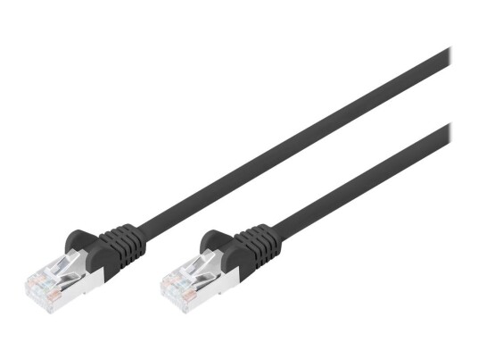 Digitus 5 m S-FTP Cat 6 koblingskabel svart med RJ-45