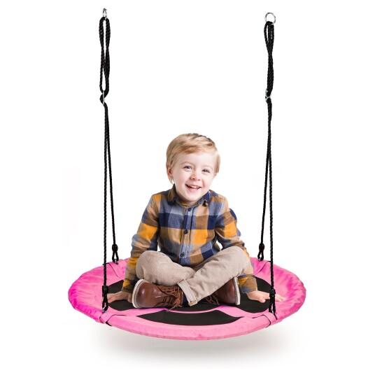 Hageswing storkerede 100cm ECOTOYS Rosa