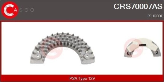 CASCO CRS70007AS Motstand, kupévifte