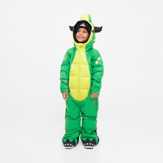 WeeDo Snowsuit Green Mondo Mondo Silver Monster 116 128   M