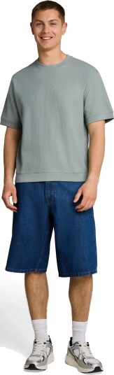 Tom Tailor Relaxed Structured Sweat Green XXL Tom Tailor Relaxed Structured Sweat Green XXL