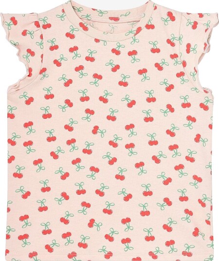 Ellos Collection   Topp med volangtermer   Rosa