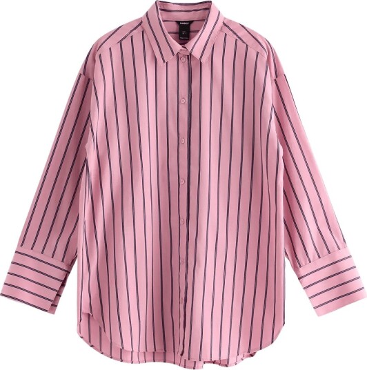 Lindex Oversized Shirt Pink M