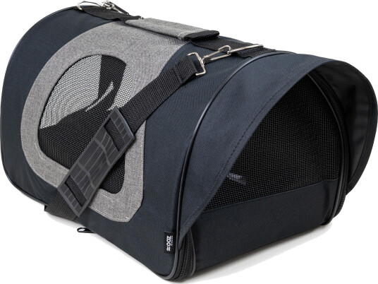 Bæreveske Airline Milo til Hund 40x23x24cm Svart/Grå Bæreveske Airline Milo til Hund 40x23x24cm Svart/Grå